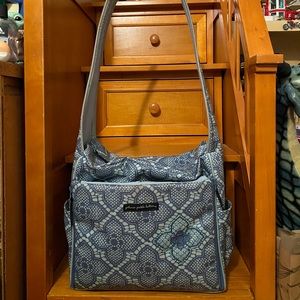Petunia Pickle Bottom Large Messenger Diaper Bag - Evening in Essex